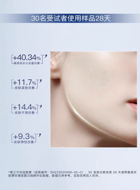 双胶原抗皱紧塑次抛精华