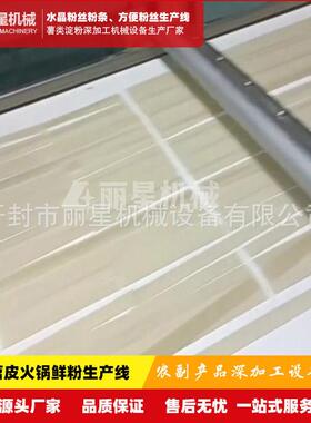 丽星苕皮宽粉 火锅湿粉设备生产线源头厂家 无明矾工艺排放达标