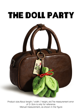 TheDollParty柚子叶包包挂件女生