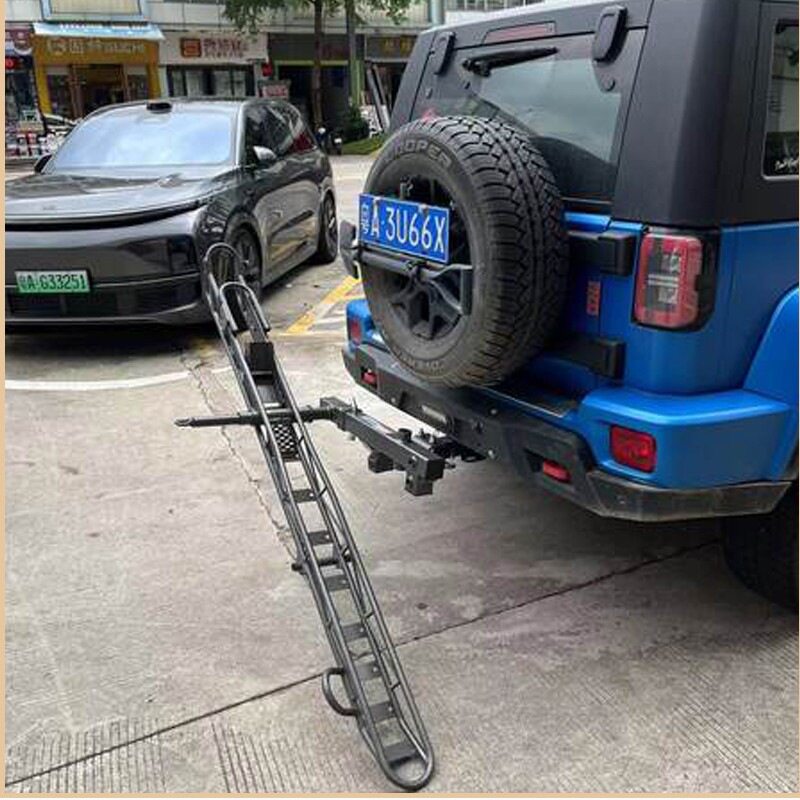 Mountain motorcycle off-road vehicle rear trailer off-road vehicle bicycle luggage rack shelf trailer suspension