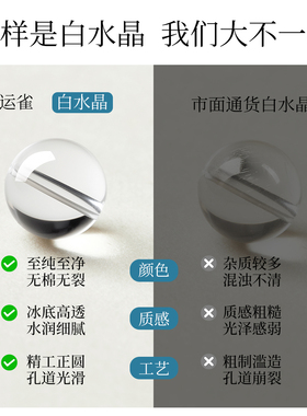 【100%天然原矿】水晶散珠合集