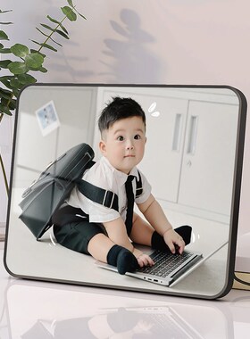 儿童成长相框摆台洗宝宝照片定制diy做成相册67寸纪念摆件高级感