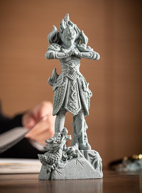 国潮孙悟空齐天大圣茶宠摆件创意斗战胜佛家居客厅桌面装饰送礼品