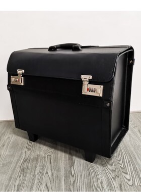 美发工具带轮子拉杆箱发型师专用手提密码锁大容量多功能大号箱子