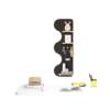 Tl solid wood hole board wall storage rack wooden wall hanging wall bookshelf partition storage rack hanging board wall rack