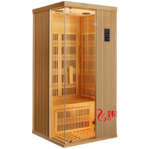 韩蒸蒸双人单人能量频谱屋汗蒸房家用砭石箱桑拿浴箱远红外光波浴 - 图1