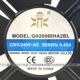 GH20060HA2BL Guoheng (ຍີ່ຫໍ້ Ding) ພັດລົມເຢັນ axial flow fan 20cm fan 220V 0.45A