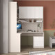 Bookcase desk integrated corner study table study multi-kinetic desk simple solid wood office computer desk
