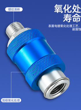 长拓排气阀/手滑阀HSV-06/08/10/15气动1/2/3/4分手推阀滑动开关