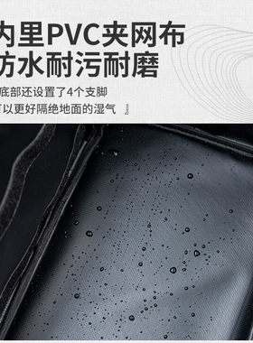 户外露营装备收纳包炊具餐具杂物袋可携式工具配件气罐卡式炉防撞