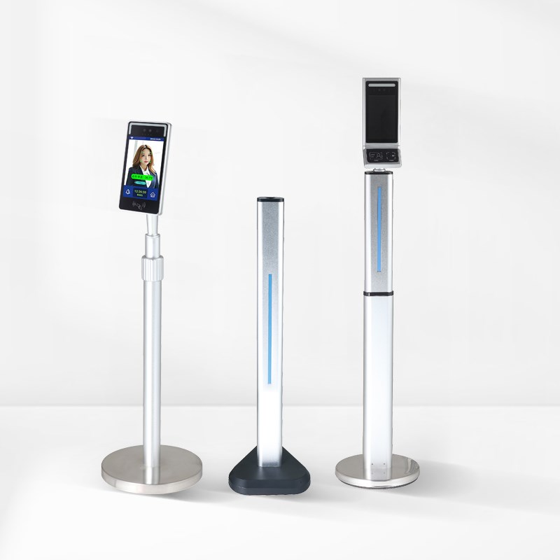 Face recognition column, digital electronic sentry access control, campus attendance all-in-one machine equipment bracket, liftable column