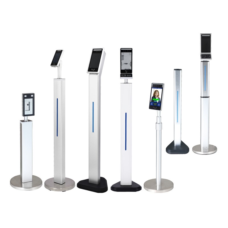 Face recognition column, digital electronic sentry access control, campus attendance all-in-one machine equipment bracket, liftable column