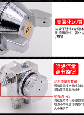 ST-6波峰焊喷头吸塑机ST-5压铸机阻焊剂雾化喷嘴自动喷枪A100/1.3
