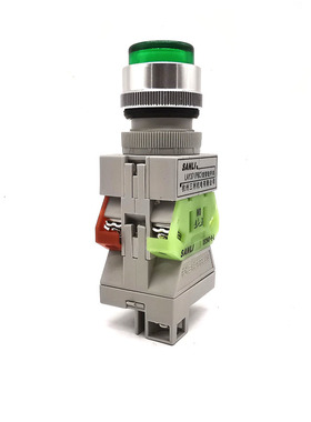 LAY37(PBC)-D三利机电SANLI带灯按钮开关24V220V380V点动航空品质