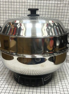 加厚 新食代不锈钢电热锅/电炒锅38cm/40cm电蒸锅24/26/30/32/34