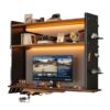 Desktop storage rack home desktop bookshelf computer elevated rack desk hole board multi-layer storage rack layered rack