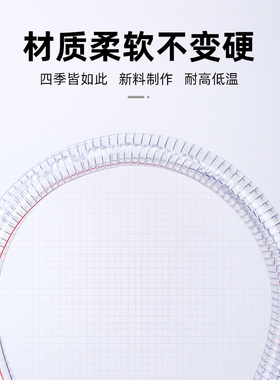 特加厚pvc透明钢丝软管25mm耐高温螺旋1/1.5/2寸塑料防冻真空油管