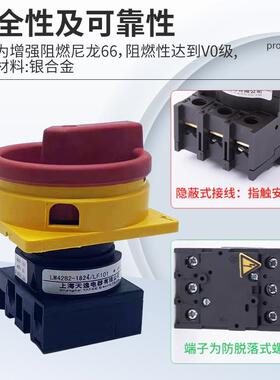 上海天逸LW42B-1824LW42B25B32B40B63-1016-1017/L凸轮转换开关