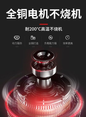 电锯伐木锯家用锯柴220v插电剧电动据树锯木头神器小型手持电链锯