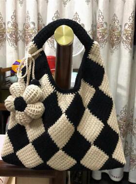 钩针编织材料包手工diy手工解闷打发时间手工编织毛线编织材料包