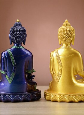 铜药师琉璃光如来佛像浮雕药师灌顶真言12大愿供奉摆件家居佛具