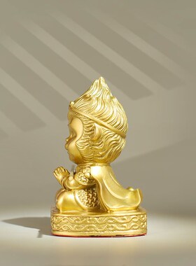 铜斗战胜佛摆件齐天大圣孙悟空美猴王猴子汽车车载办公室桌装饰品