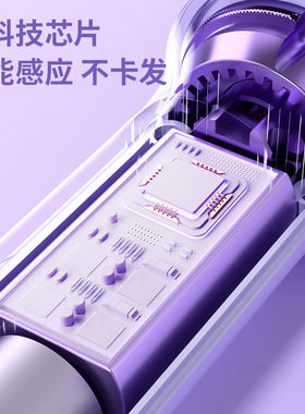 110v出国使用自动卷发棒大波浪32mm电动旋转负离子护发懒人卷发器