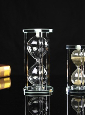 DIY沙漏 创意礼品 计时器礼物 可以自己装沙的沙漏沙子 纪念 摆件