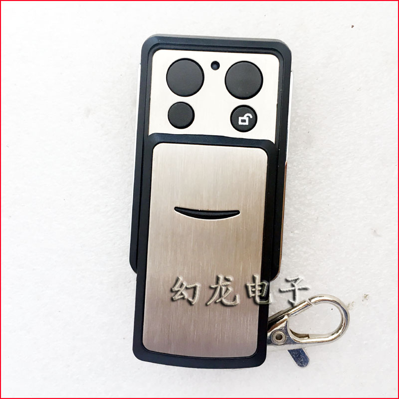 易捷车库门遥控控制器 翻板门卷帘门滚动码433 通用电机手柄钥匙