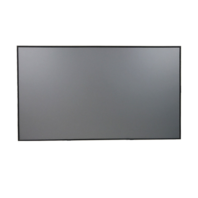 Laser TV ultra-short throw anti-light curtain 84/100/120-inch black grille ultra-narrow frame curtain home projection