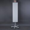 Youyimei floor-standing rotating jewelry hole board display rack hook mobile phone jewelry shelf stainless steel iron display rack