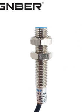 冈本原装RM8-1.5N 2N-G/C/S/P/NB/PB常开 接近开关金属感应传感器