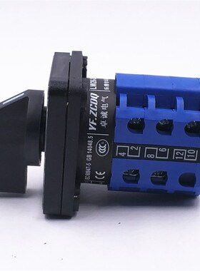 LW39-16B 3JC011111X/3P万能转换开关 六档三节 五路选择切换LW26
