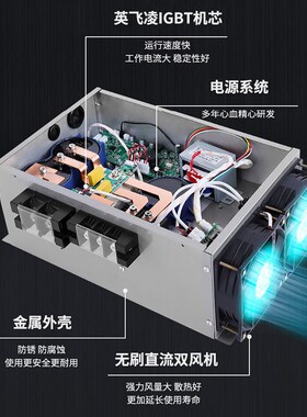 商用电磁炉8000w饭店凹面大功率爆炒15kw食堂电磁灶6000w猛火炒炉