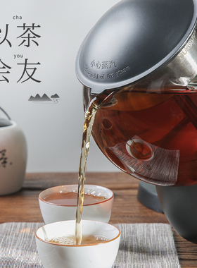 安化黑茶煮茶器小型办公室全自动家用煮茶壶蒸茶器蒸汽养生茶壶