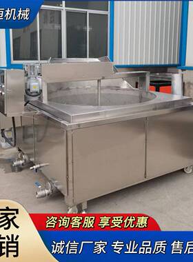商用油炸炉烧生物质油炸炉鸡爪鸡翅中燃气油炸机翻筐出料