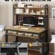 Desktop computer desk home desk bookshelf integrated student study desk bedroom dormitory simple public table