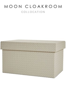 慕空间样板房间收纳箱储物盒装饰品衣帽间咖色收纳皮质盒摆件