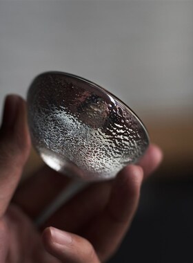 玻心璃语  凝水香立 茶室摆件 水晶玻璃  创意礼品 手工 香插