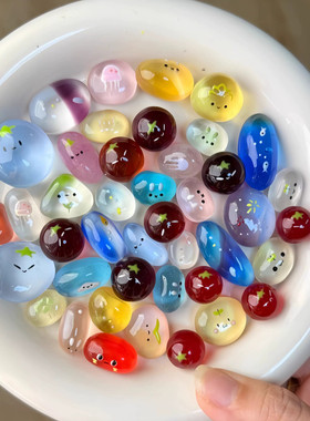 可以养的宠物石头手工diy创意夜光树脂装饰摆件可爱玩具朋友礼物