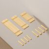Solid wood hole board accessories storage rack hook 15mm matchstick round hole wooden stick laminate partition decoration