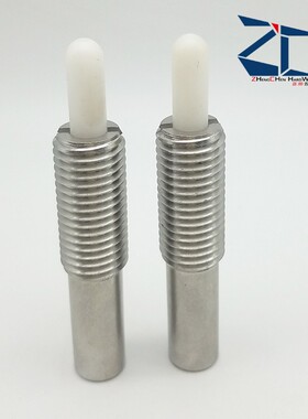 尼龙凸顶销 弹簧定位伸缩销 弹簧柱塞PJLK3 4 5 6 8 10 12 16-10