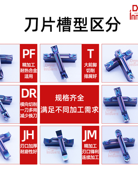 数控切刀刀片淬火硬钢切槽端面槽刀MGMN300淬火钢不锈钢钛合金