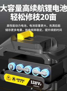 果树专用德国锂电电动修枝剪剪梨树树枝剪枝剪刀电剪子充电式家用