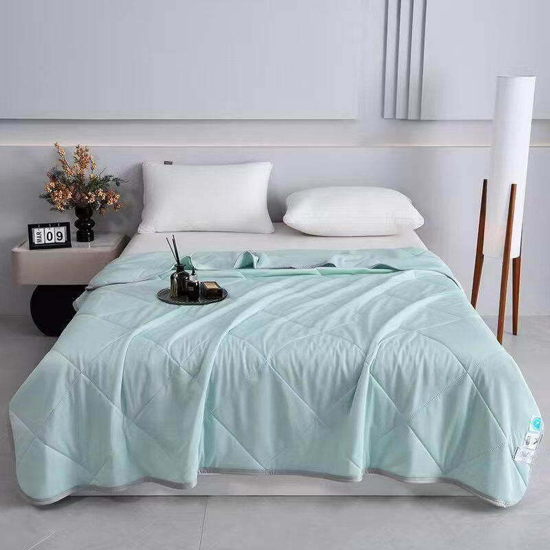 港猫国际香港2026夏天凉被空调被芯可机洗凉感艾草冰丝单人床双人