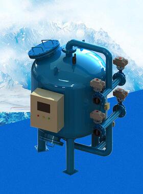 热电环行业冷却261水钢厂循浅层砂过滤器工业水水浅处理层砂过滤