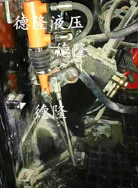 农用收割机拖拉机液压离合器助力泵改装液压油缸玉米收省力泵踏板