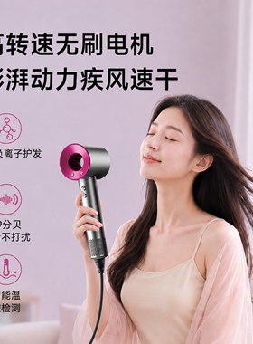 官方正品旗舰店同款负离子吹风机