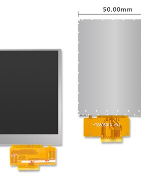 2.8寸TFT液晶屏显示屏ST7789彩屏SPI4线串口带铁框电容触摸GT911
