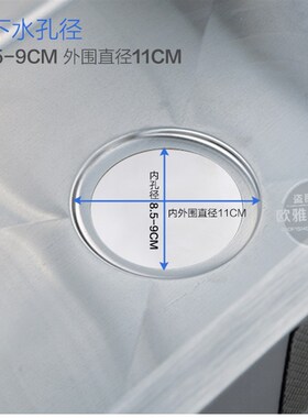 洗菜盆卡槽式下水管配件厨房单双槽排水管水槽下水器洗碗池下水道